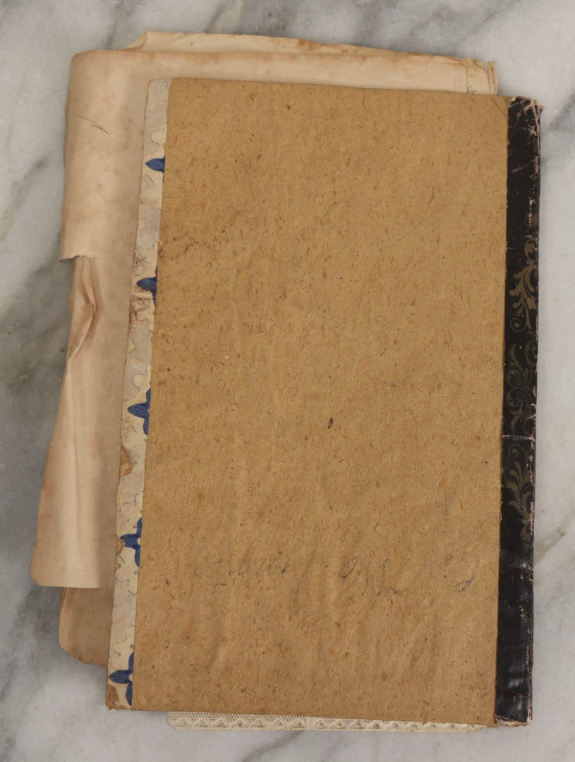 Lot 063 - Antique Memorial Sermon Booklet “A Sermon On The Death Of Gen. George Washington, Preached February 22, 1800” By Nathaniel Emmons, D.D., Wrentham, Massachusetts, With Additional Trask Family Ephemera