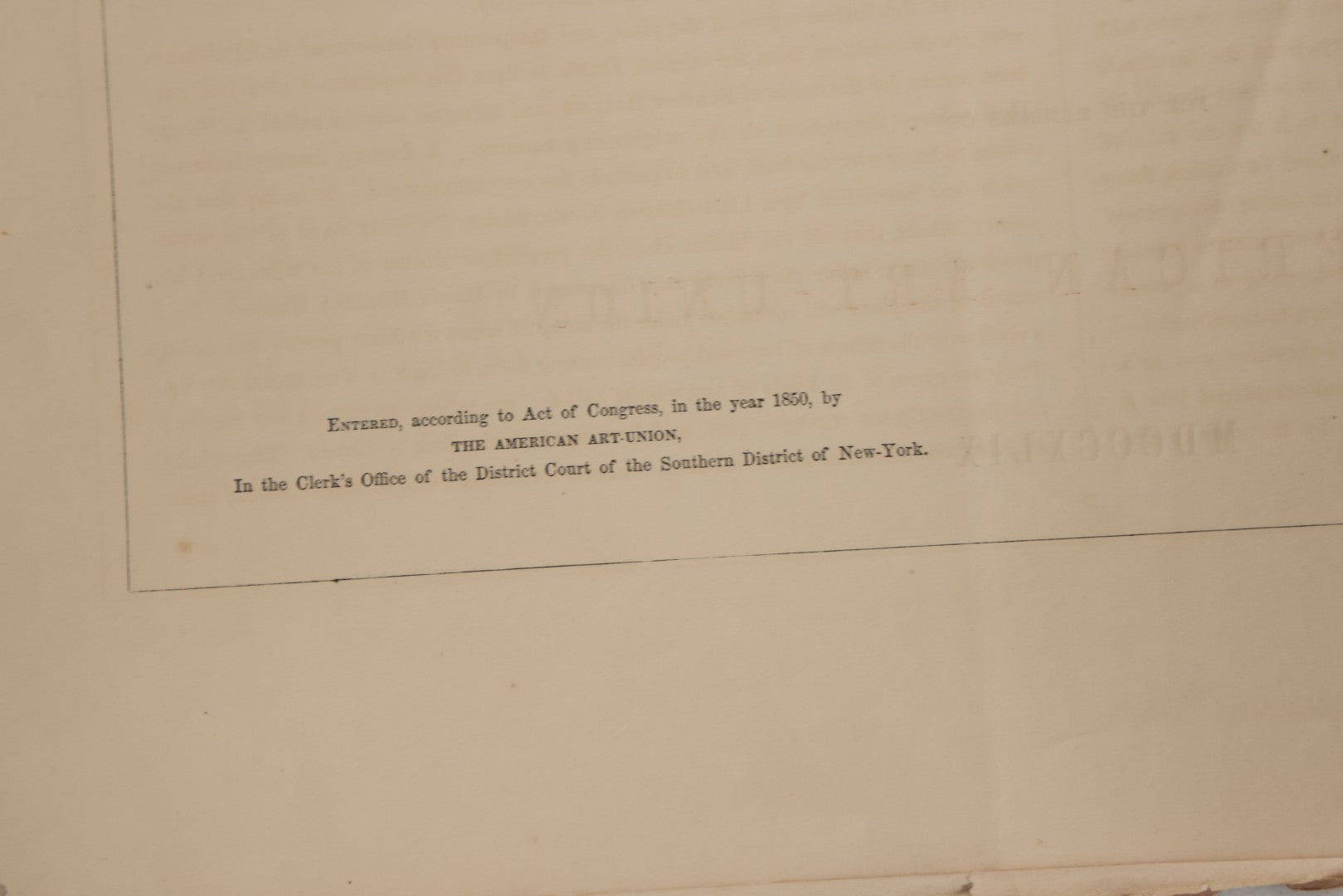 Lot 065 - Antique Art Booklet “Illustrations Of The Legend Of Sleepy Hollow” By Felix O.C. Darley For The American Art-Union, 1849, Authorized By Washington Irving And Publisher George P. Putnam