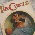 Lot 066 - Antique “The Circle” Magazine, November 1907, With Cover Of Man And Woman Carving Halloween Jack-O-Lantern Illustrated By Bessie Pease Gutmann, Copyright Funk & Wagnalls Co., New York