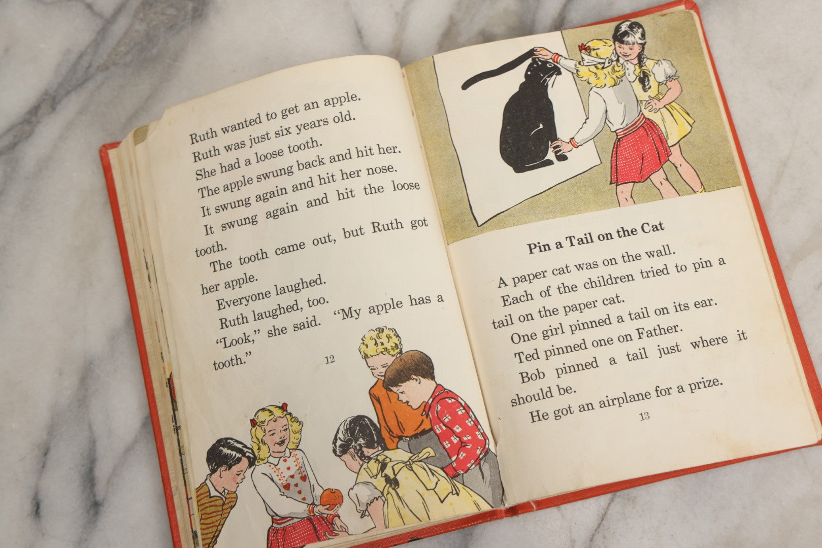 Lot 068 - "Jack O'Lantern Twins" Vintage First Reader Level Halloween Book By Anne M. McCauley, Illustrated By Vera Stone Norman, Published By Lyons And Carnahan, Chicago, 1941