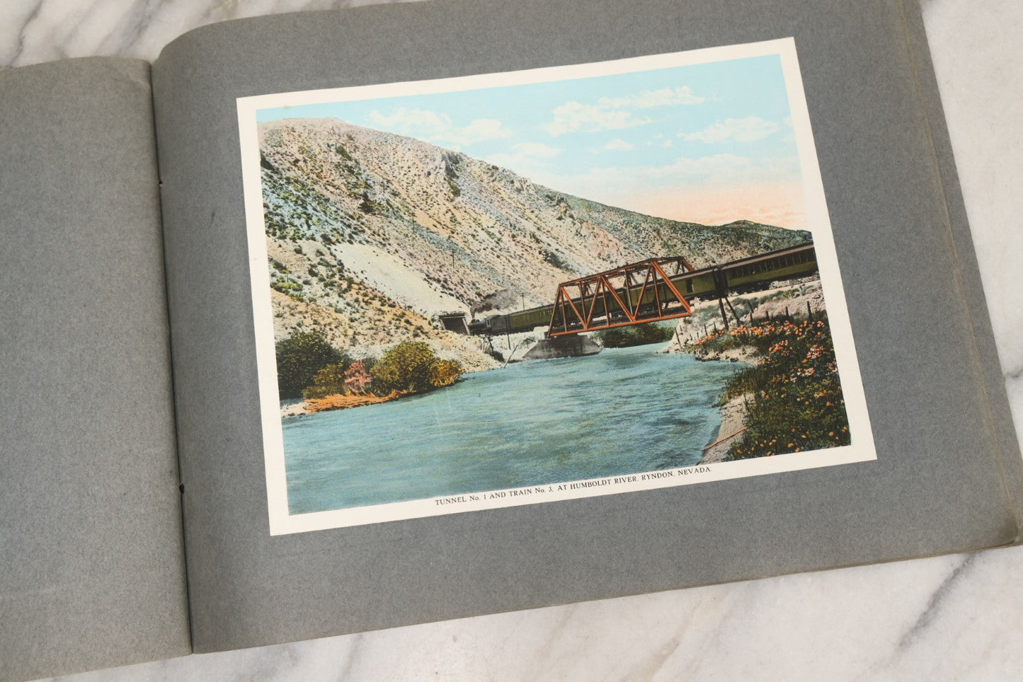 Lot 069 - Antique “The Overland Trail: From The Golden Gate To The Great Salt Lake, Along The Southern Pacific—The Road Of A Thousand Wonders” Scenic Guide Book, Exclusive Edition