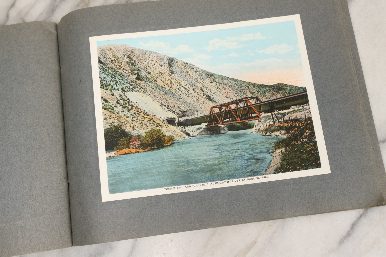 Lot 069 - Antique “The Overland Trail: From The Golden Gate To The Great Salt Lake, Along The Southern Pacific—The Road Of A Thousand Wonders” Scenic Guide Book, Exclusive Edition