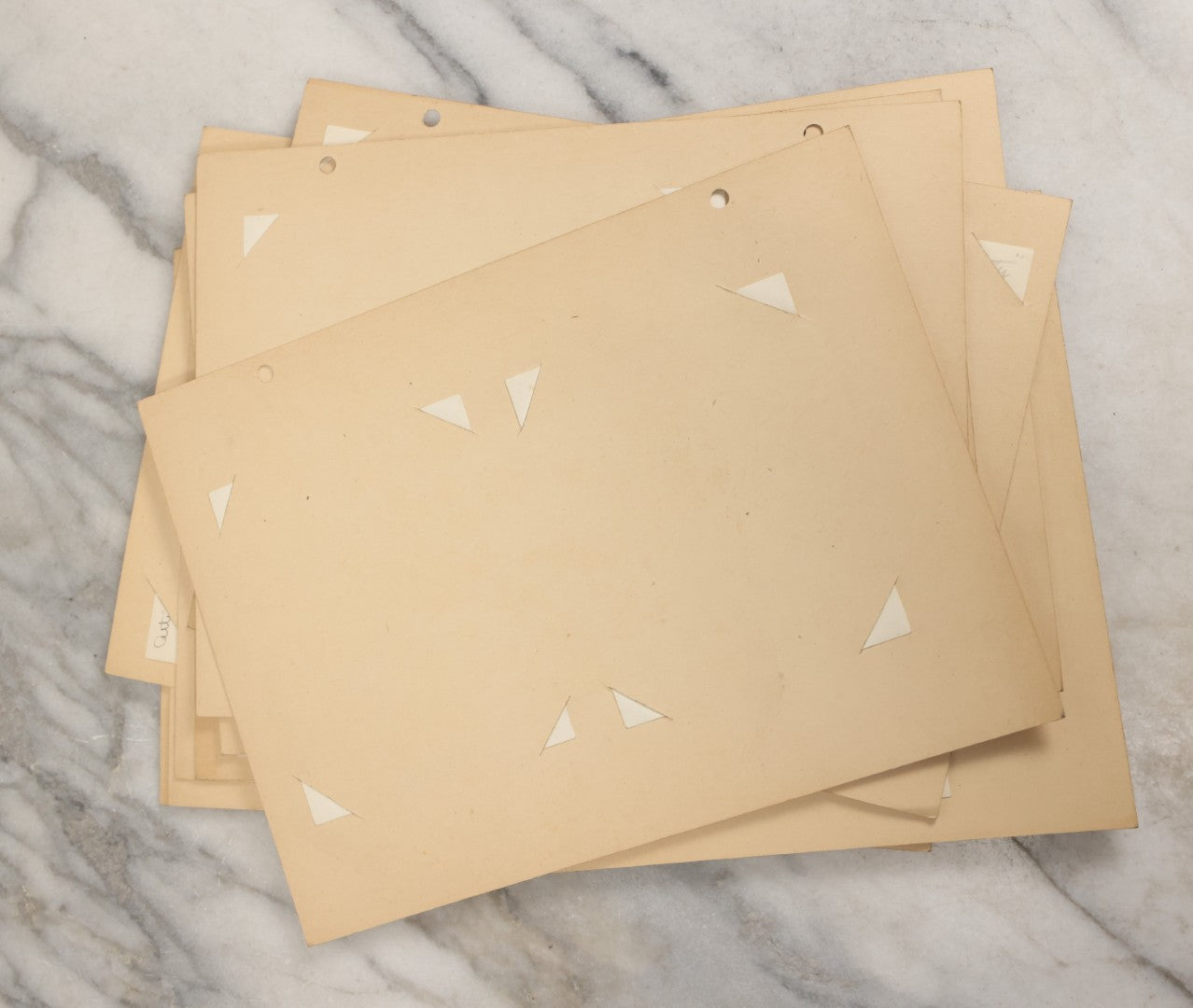 Lot 070 - Antique Set Of Fifteen Plates Of Mounted Museum Photographs Of Greek Pottery With Mythological Decorations, With Handwritten Notes, Including Boston Museum Of Fine Art And Metropolitan Museum Of Art References