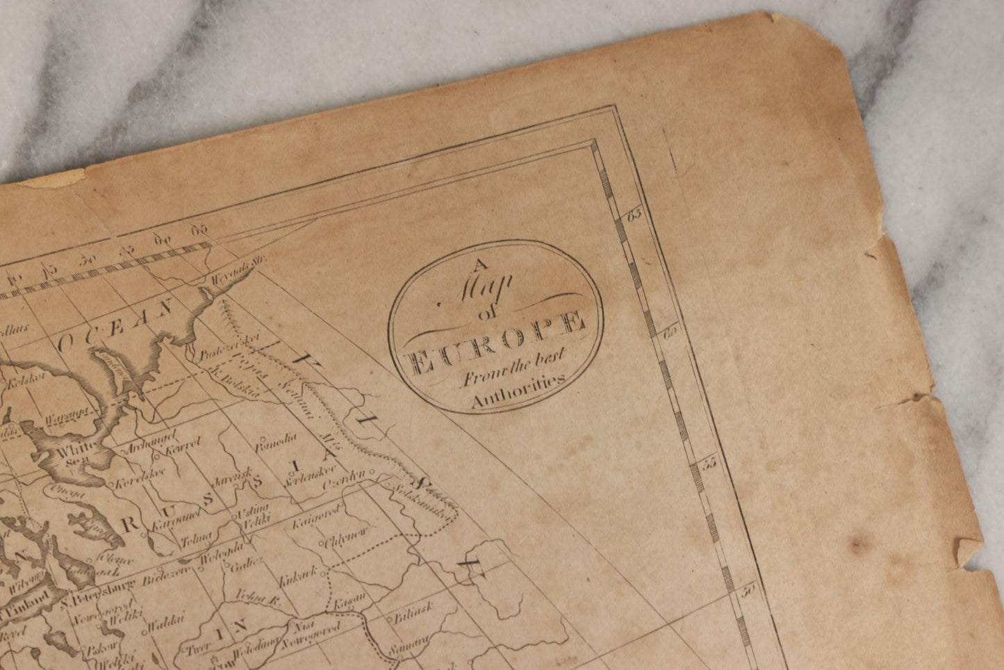 Lot 073 - Grouping Of Five 18th Century Maps Printed By Paas, Holborn, London, Including Europe, Ireland, Scotland, England And Wales, And South America