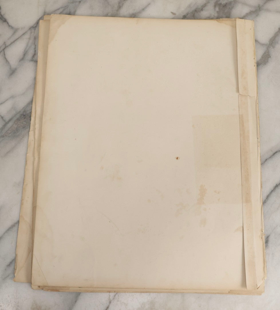 Lot 074 - Antique “Official Topographical Atlas Of Massachusetts” By Walling & Gray, Stedman Brown & Lyon, 1871, Hand-Colored Maps, Binding Detached