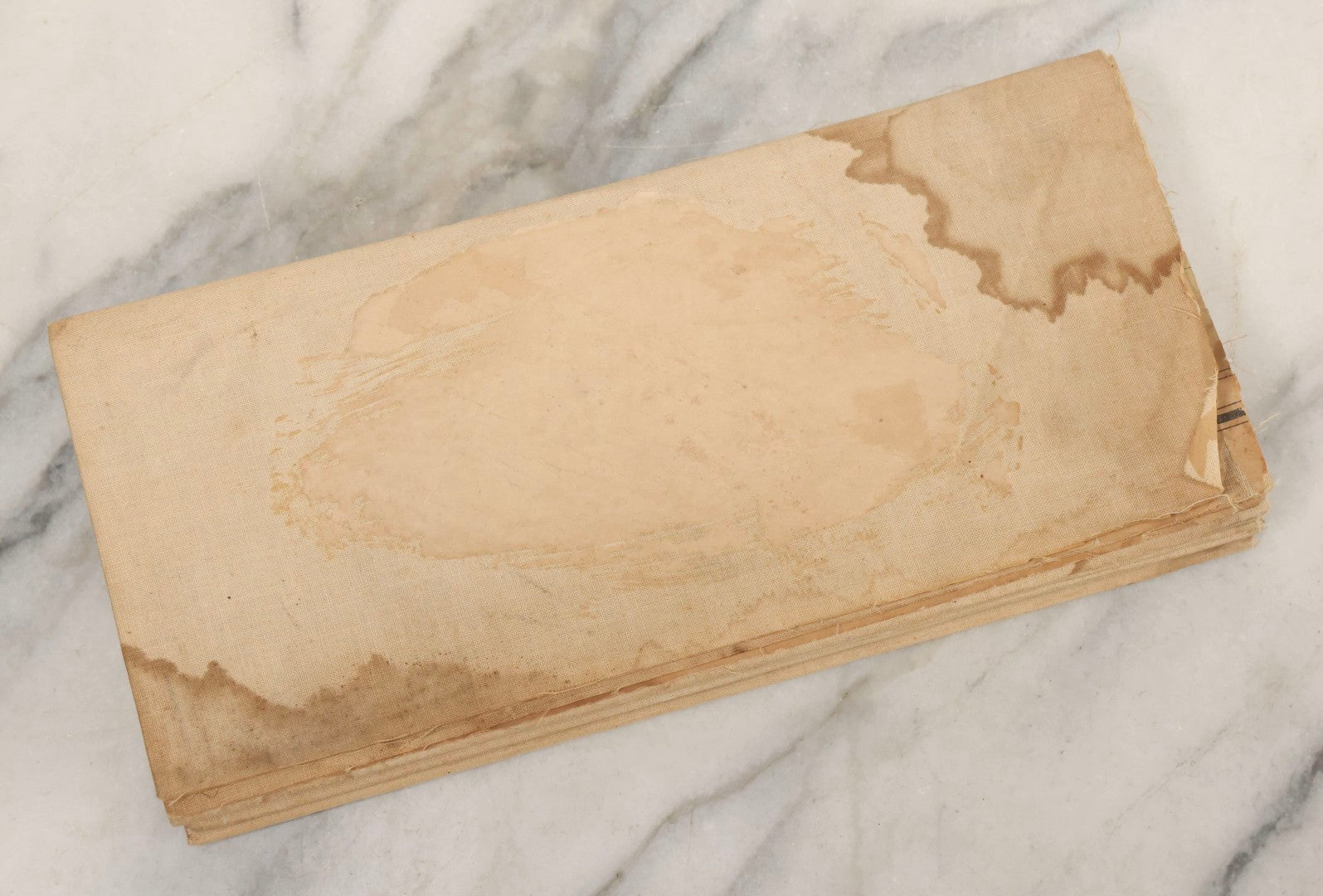 Lot 075 - Antique Scarborough's Topographic Map Of Massachusetts, Chromolithograph With Statistical Panels, Paper On Linen Backing, Scarborough Company, Boston, Massachusetts, 1903, 58" x 39-1/2"