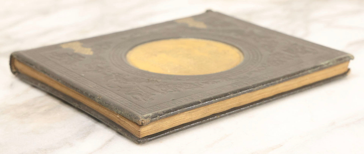 Lot 076 - Antique "An Echo Album" Autograph Book With 30+ Inscriptions, Published By Bradley, Dayton & Co., Boston, 1862, Belonging To Mrs. Henry Rebecca Trask, Circa 1880s