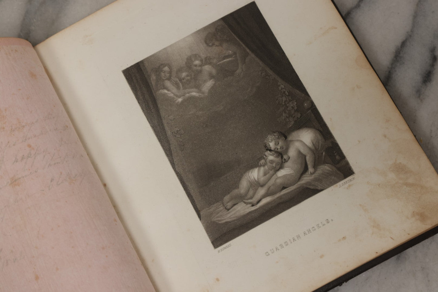 Lot 076 - Antique "An Echo Album" Autograph Book With 30+ Inscriptions, Published By Bradley, Dayton & Co., Boston, 1862, Belonging To Mrs. Henry Rebecca Trask, Circa 1880s