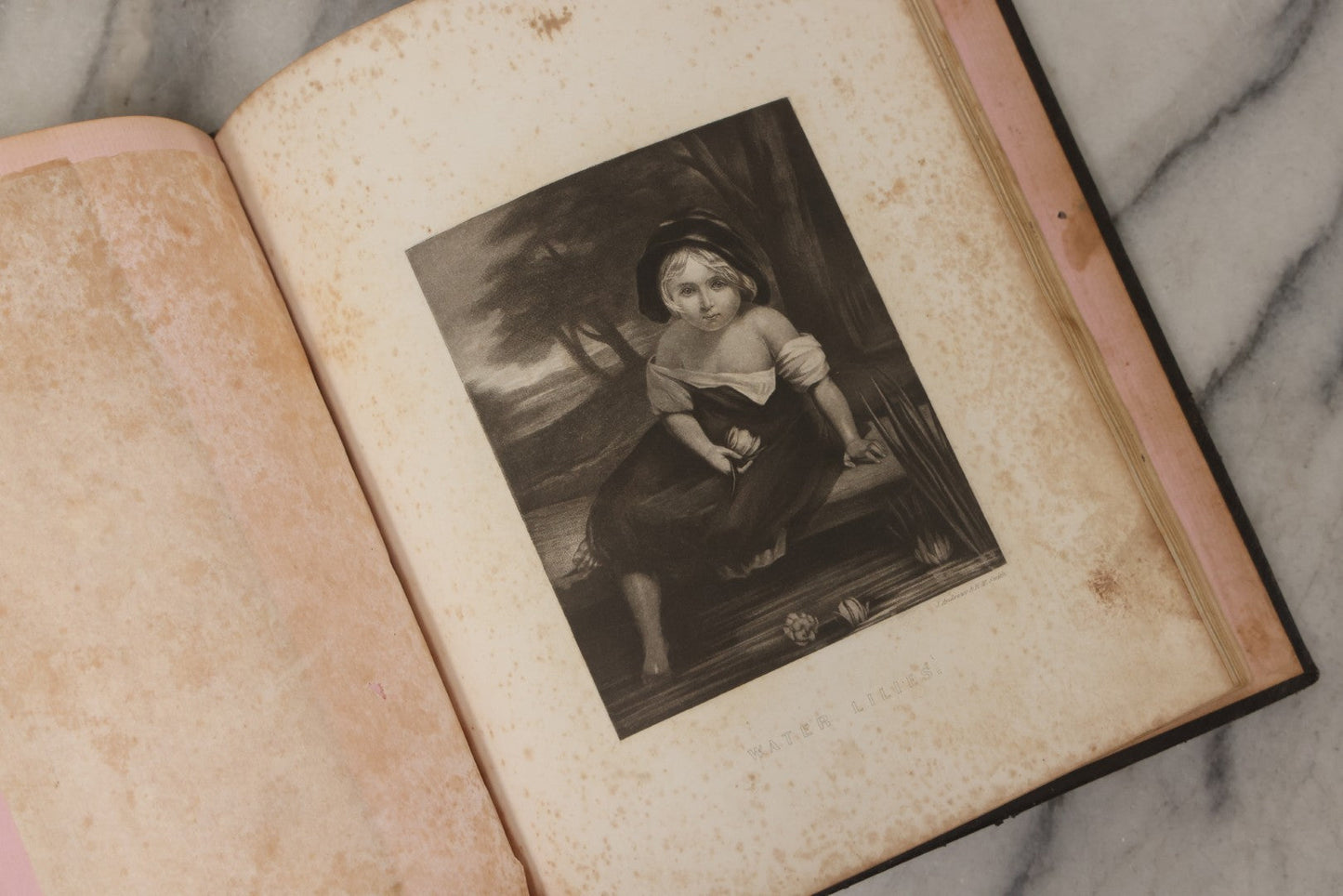 Lot 076 - Antique "An Echo Album" Autograph Book With 30+ Inscriptions, Published By Bradley, Dayton & Co., Boston, 1862, Belonging To Mrs. Henry Rebecca Trask, Circa 1880s