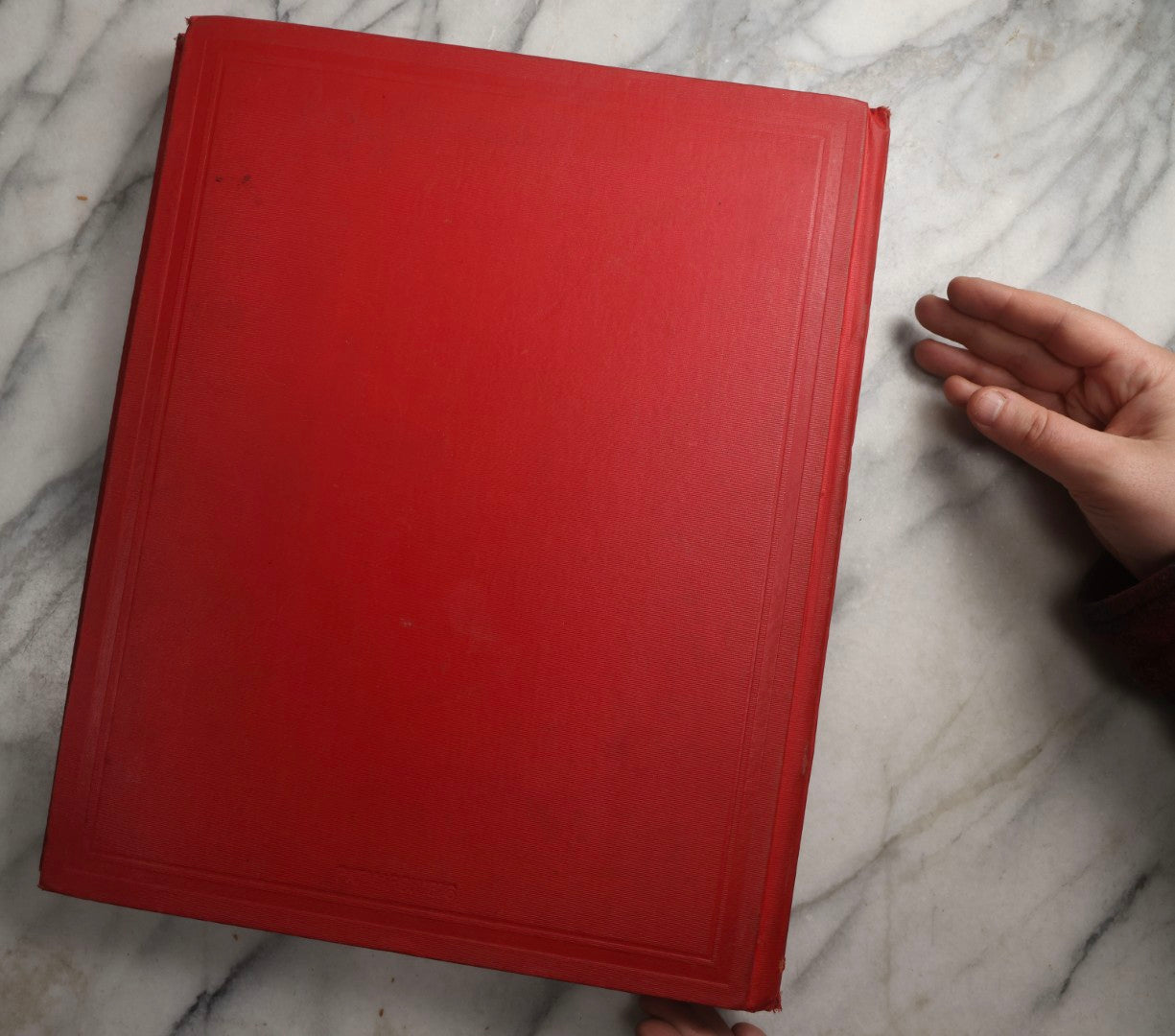 Lot 083 - Antique Red Scrapbook Album With American Colleges, American And Mexico Travel, Caribbean Culture Ephemera, Pressed Flowers Throughout, Circa 1903