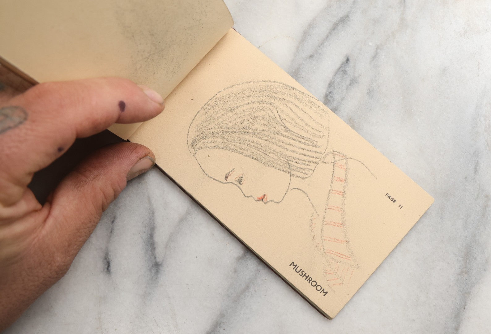 Lot 091 - Vintage Keystone And Kaveco Paint Swatch Book With Hand-Drawn Illustrations, Keystone Paint & Varnish Co., Ltd., London