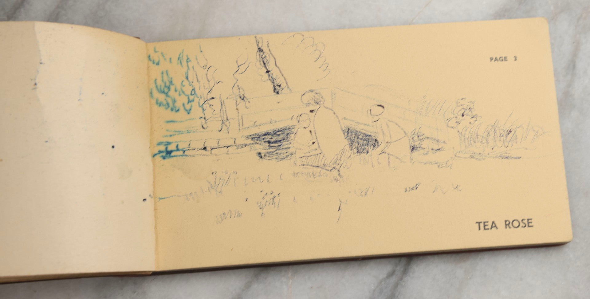 Lot 091 - Vintage Keystone And Kaveco Paint Swatch Book With Hand-Drawn Illustrations, Keystone Paint & Varnish Co., Ltd., London