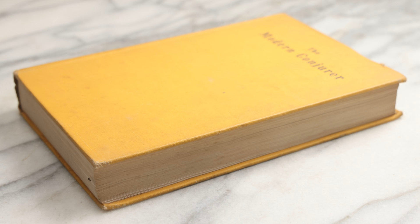 Lot 093 - "The Modern Conjurer And Drawing Room Entertainer" Vintage Magic Book By C. Lang Neil, Published By David Kemp & Company, New York, 1937