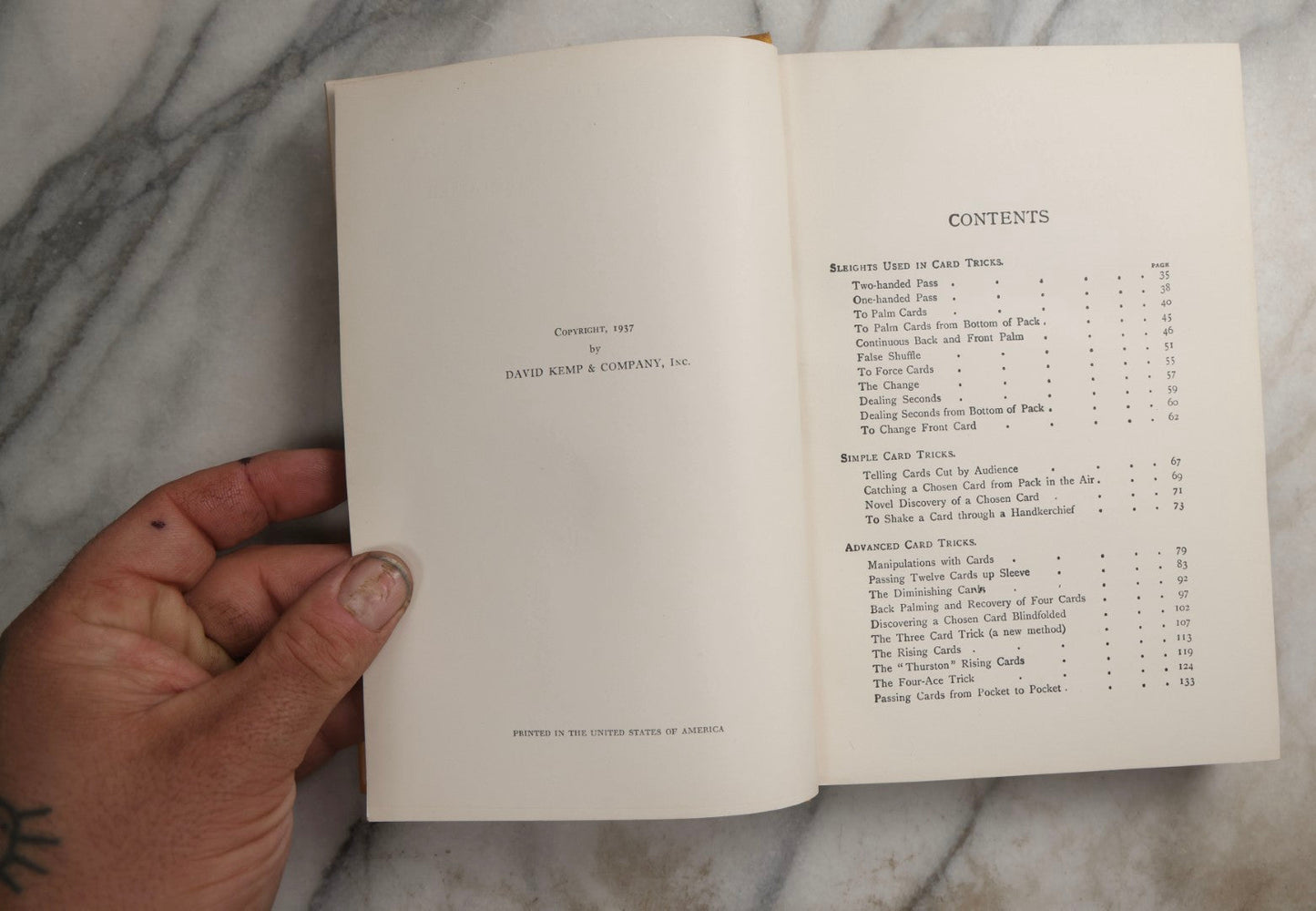 Lot 093 - "The Modern Conjurer And Drawing Room Entertainer" Vintage Magic Book By C. Lang Neil, Published By David Kemp & Company, New York, 1937