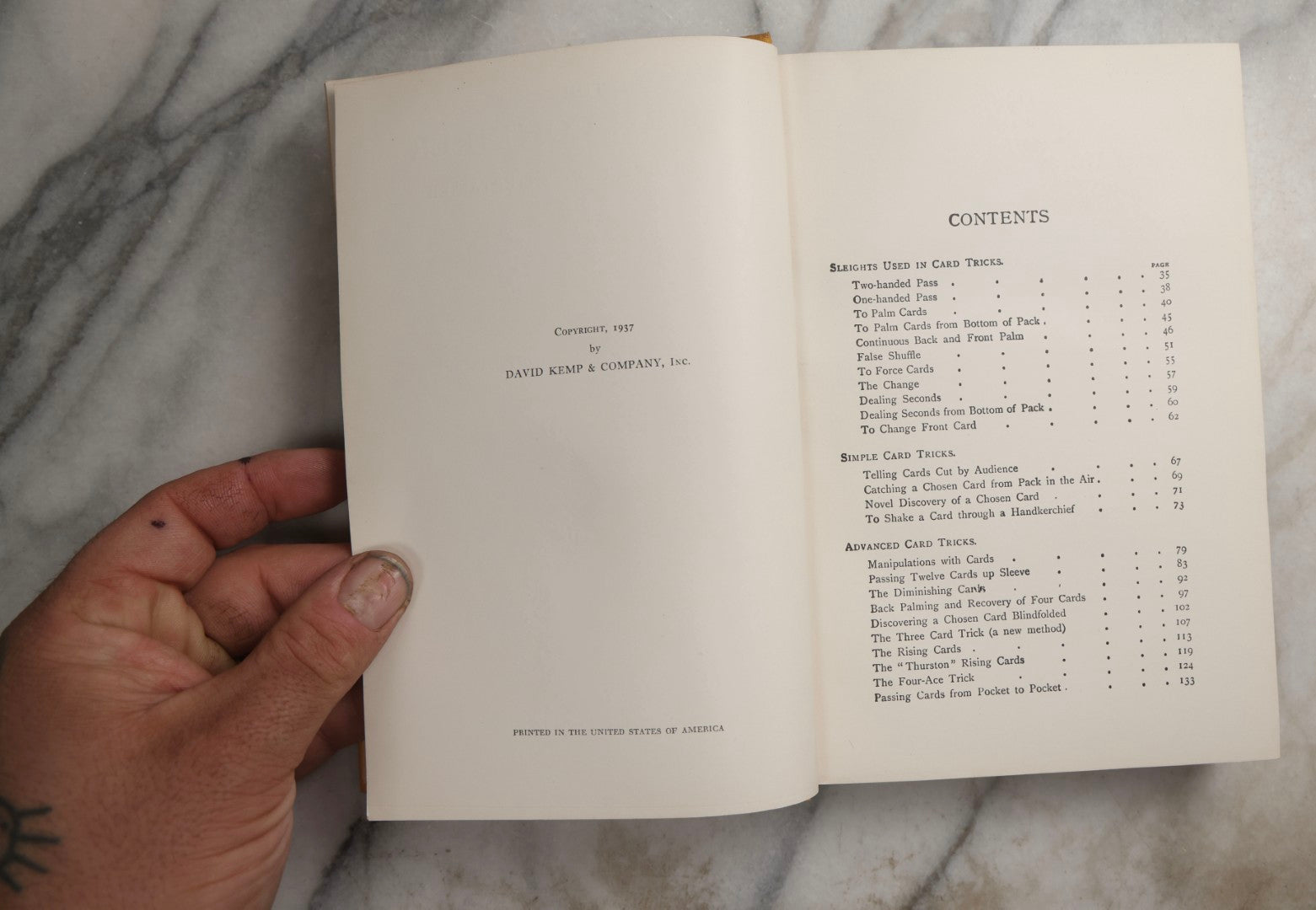 Lot 093 - "The Modern Conjurer And Drawing Room Entertainer" Vintage Magic Book By C. Lang Neil, Published By David Kemp & Company, New York, 1937