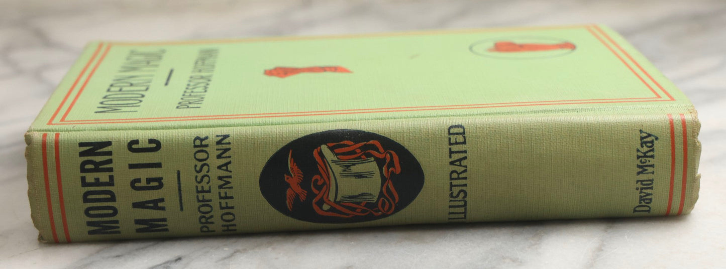 Lot 094 - "Modern Magic" Antique Magic Book By Professor Hoffmann, With 318 Illustrations, American Edition, Published By David McKay, Philadelphia, Undated