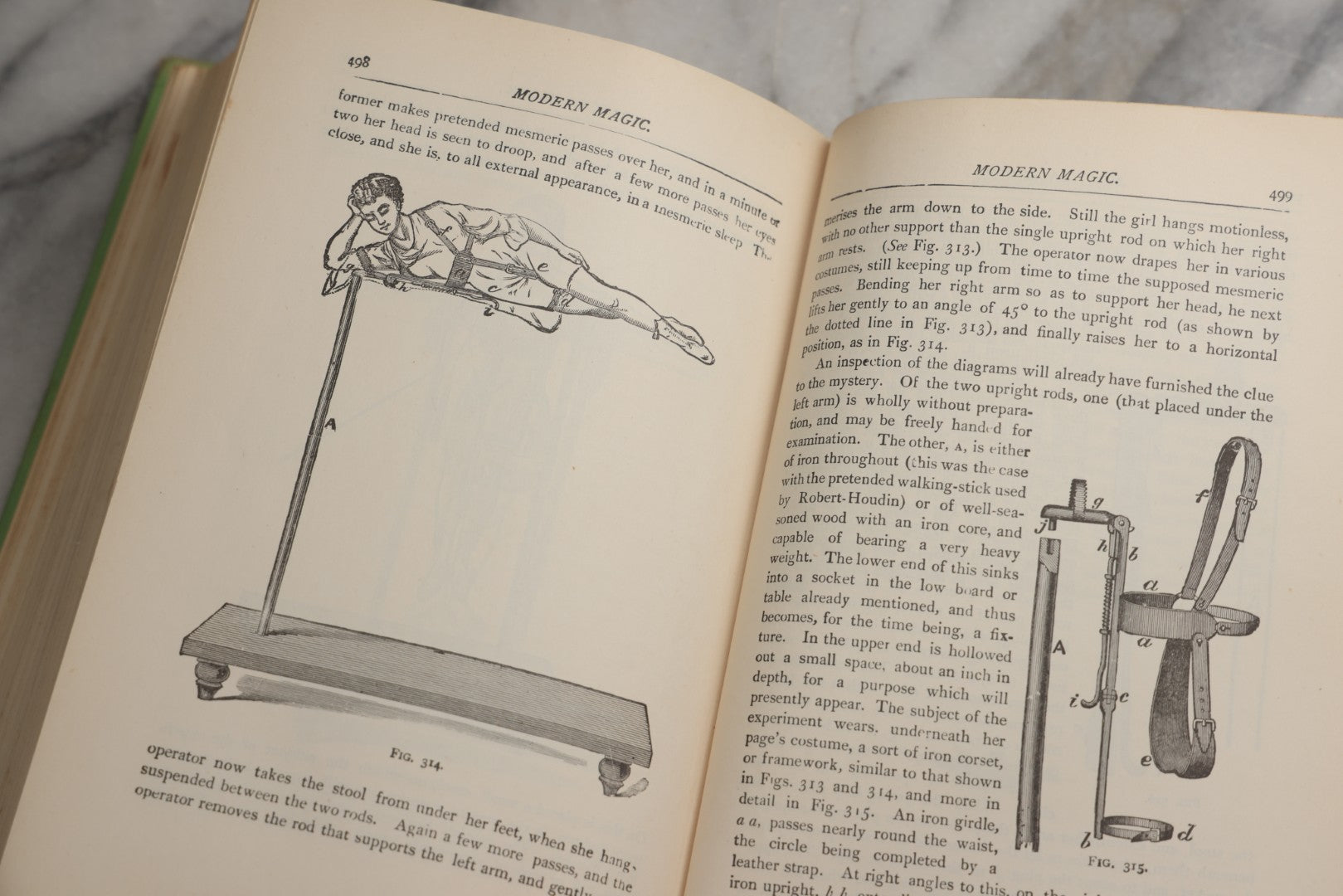 Lot 094 - "Modern Magic" Antique Magic Book By Professor Hoffmann, With 318 Illustrations, American Edition, Published By David McKay, Philadelphia, Undated