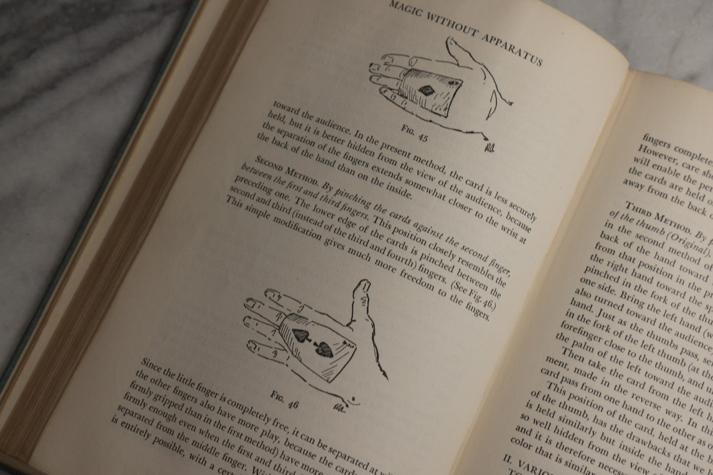 Lot 095 - "Magic Without Apparatus" Vintage Magic Book By Camille Gaultier Translated By Jean Hugard, Edited By Paul Fleming, Illustrations By Donna Allen, Published By Fleming Book Company, Berkeley Heights, New Jersey, 1945