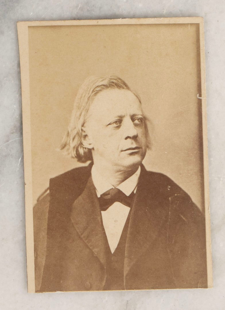 Lot 125 - Grouping Of 11 Antique C.D.V.. And Other Photographs Including Stephen G. Cleveland (President Grover Cleveland), Album Filler Of George Meade, Former Massachusetts Governor John A. Andrew, Rev. Henry Ward Beecher, And Additional Portraits