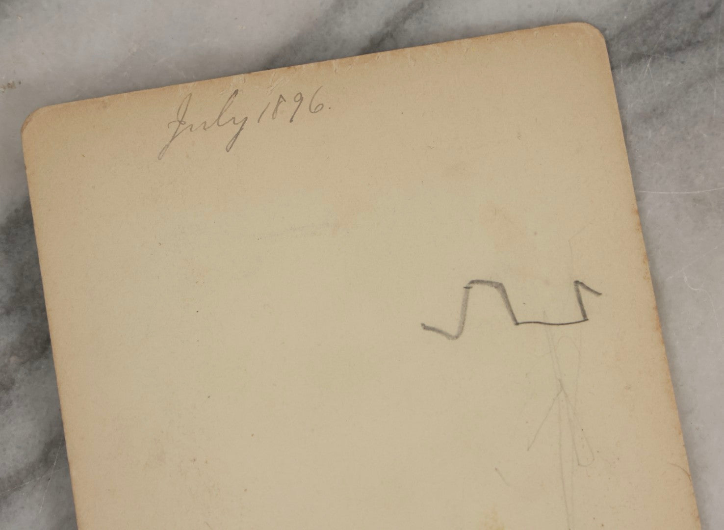 Lot 128 - Grouping Of Five Antique Outdoor Boarded Photographs, Victorian Era, Including Woman Fishing July 1896; Three Women Seated On Rocky Shore; Large Group With Dog June 1896; Ladies Posed On Porch Of “Chase Cabin”; And Group With Dog