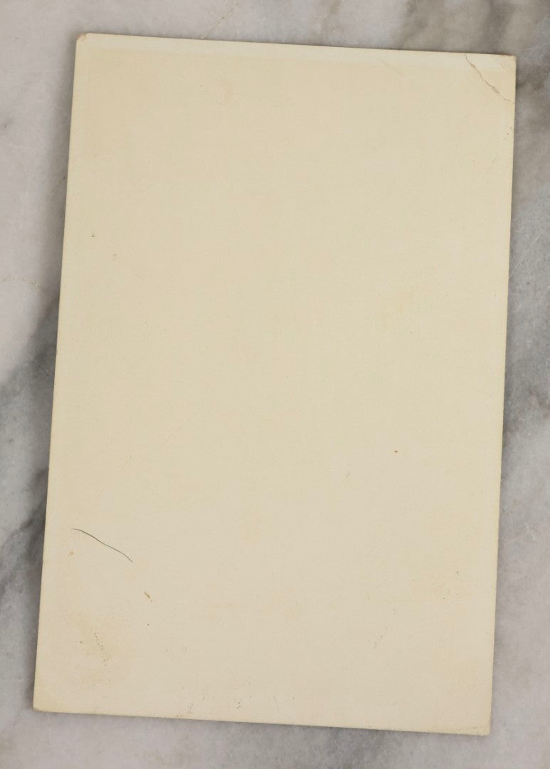 Lot 132 - Antique Cabinet Card Photograph Of Little Girl Posing With China Head Doll, Photographed By Oflehley, Rockford, Illinois