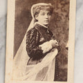 Lot 134 - Antique Cabinet Card Photograph Of Stage Actress Clara Morris (1846–1925), Canadian-American Performer Of The Victorian Era