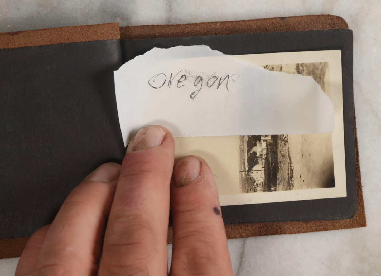 Lot 142 - Pair Of Antique Miniature Snapshot Photo Albums Including Oregon Scenes And Beach & Boating Views