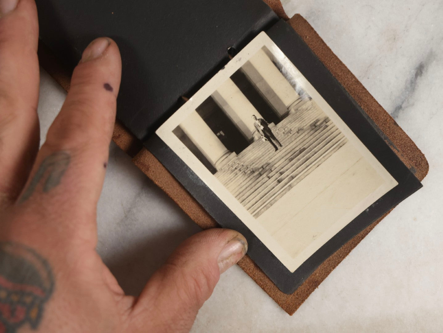 Lot 142 - Pair Of Antique Miniature Snapshot Photo Albums Including Oregon Scenes And Beach & Boating Views