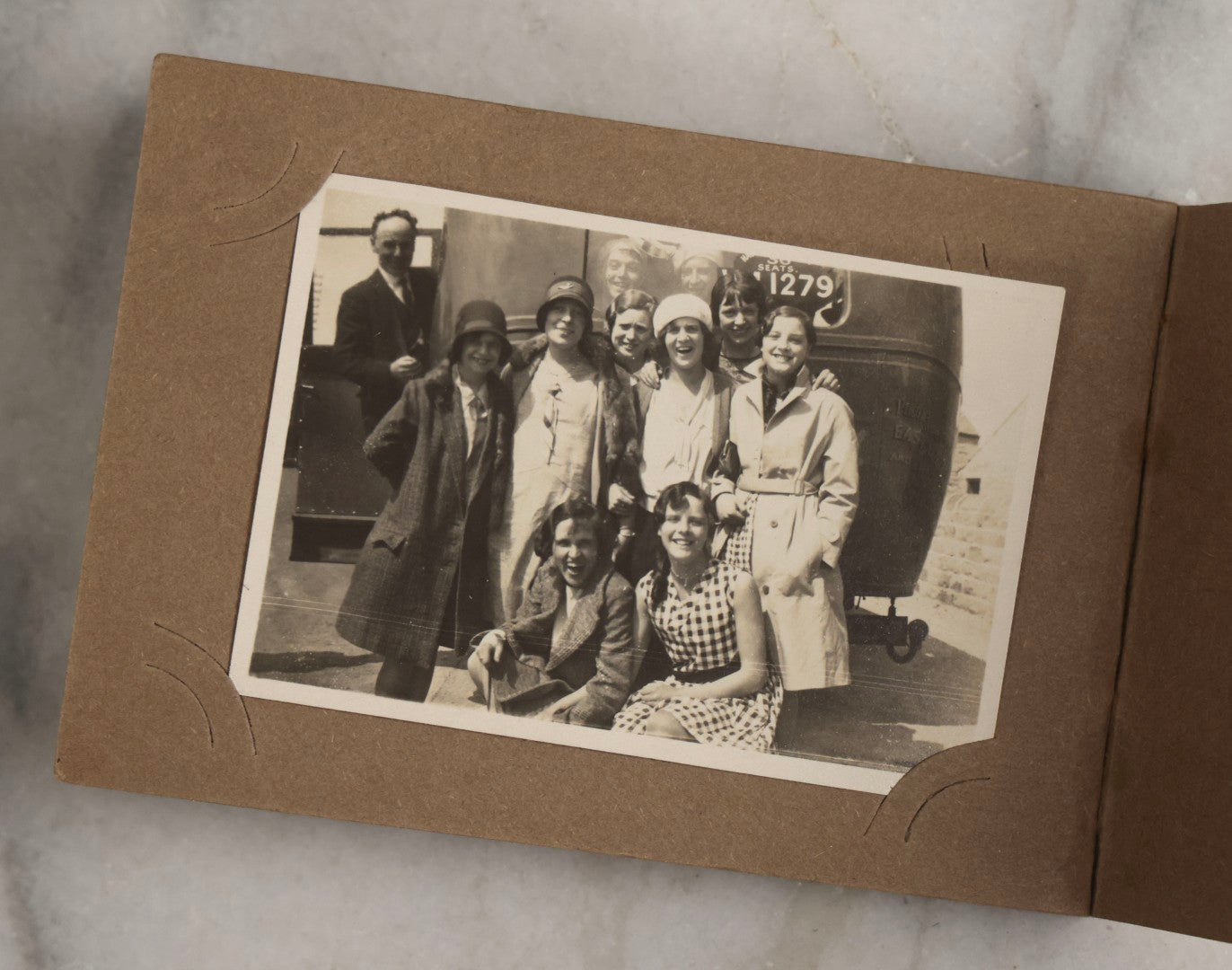 Lot 142 - Pair Of Antique Miniature Snapshot Photo Albums Including Oregon Scenes And Beach & Boating Views