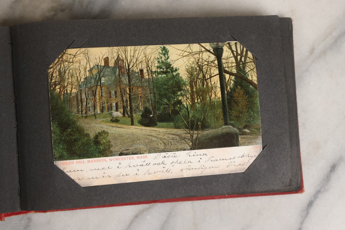 Lot 143 - Antique Postcard Album Containing 50 Postcards Including Numerous Real Photo Postcards R.P.P.C.S With World War One Soldiers, Sailor, Other Portraits, And U.S. Army Souvenir Postcard Folder