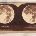 Lot 145 - Antique Photographic Stereoview Of The Full Moon From Negatives Taken By Prof. H. Draper With His Silvered Glass Telescope, Published By C. Bierstadt, Niagara Falls, New York, And Sold By Underwood And Underwood