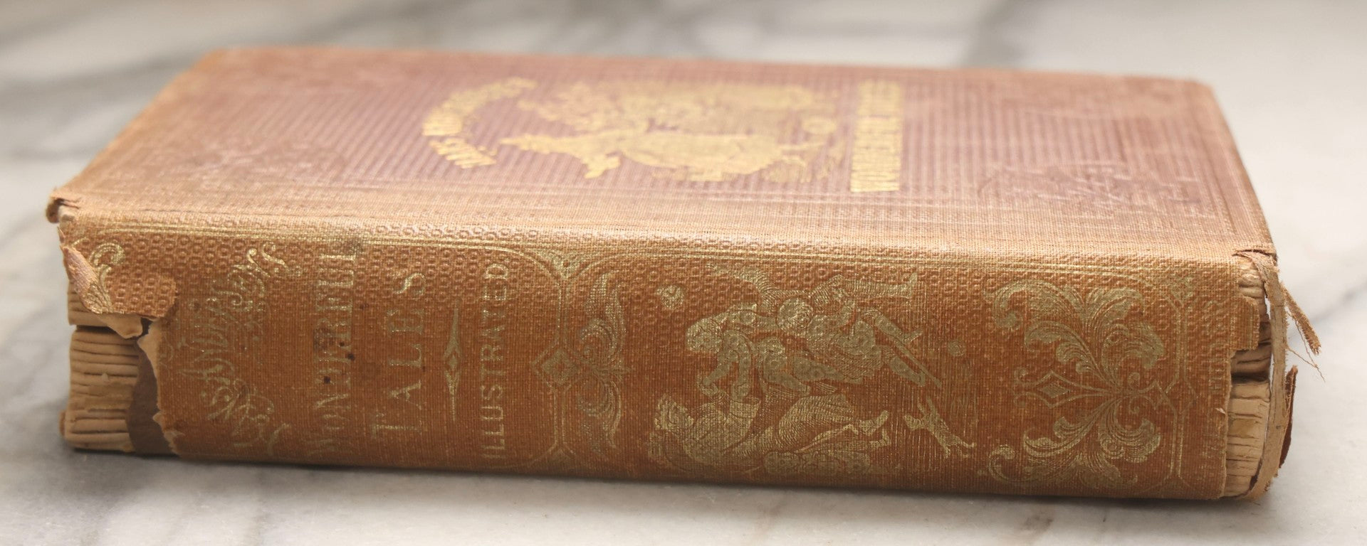 Lot 156 - "Wonderful Tales From Denmark" Antique Illustrated Children's Book By Hans Andersen, Illustrated, Published By James Miller, Broadway, 1864