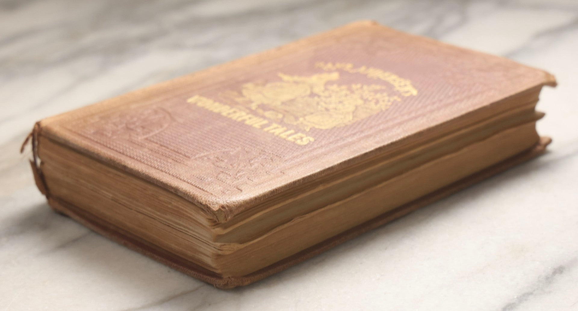 Lot 156 - "Wonderful Tales From Denmark" Antique Illustrated Children's Book By Hans Andersen, Illustrated, Published By James Miller, Broadway, 1864