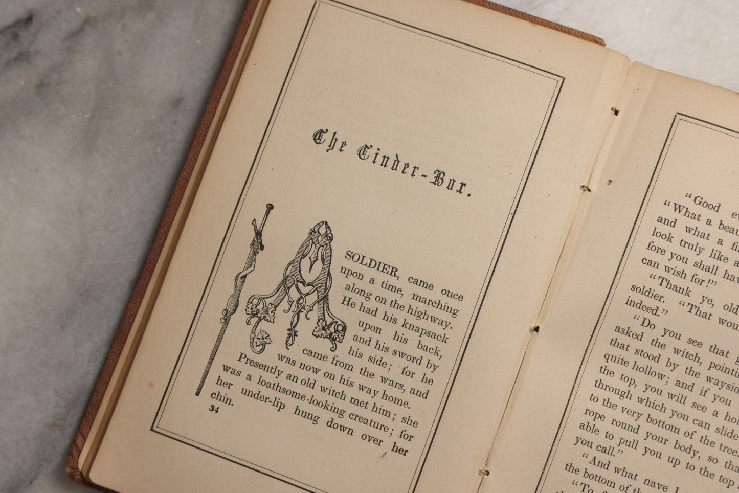 Lot 156 - "Wonderful Tales From Denmark" Antique Illustrated Children's Book By Hans Andersen, Illustrated, Published By James Miller, Broadway, 1864