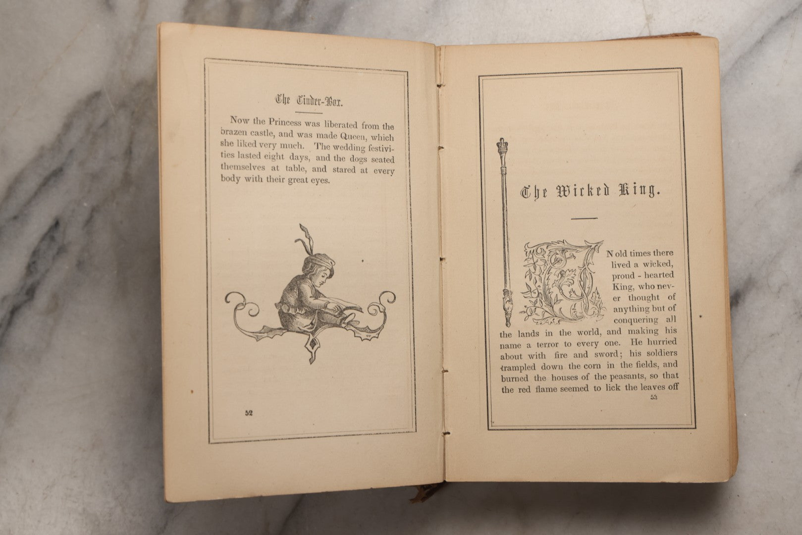 Lot 156 - "Wonderful Tales From Denmark" Antique Illustrated Children's Book By Hans Andersen, Illustrated, Published By James Miller, Broadway, 1864