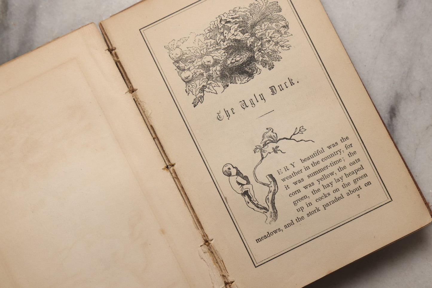 Lot 156 - "Wonderful Tales From Denmark" Antique Illustrated Children's Book By Hans Andersen, Illustrated, Published By James Miller, Broadway, 1864