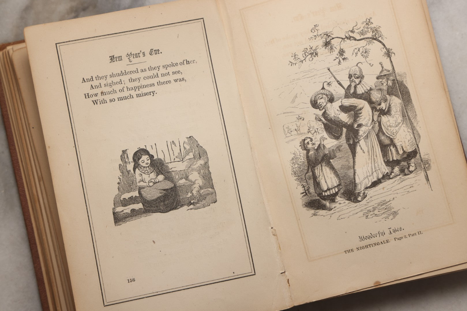 Lot 156 - "Wonderful Tales From Denmark" Antique Illustrated Children's Book By Hans Andersen, Illustrated, Published By James Miller, Broadway, 1864