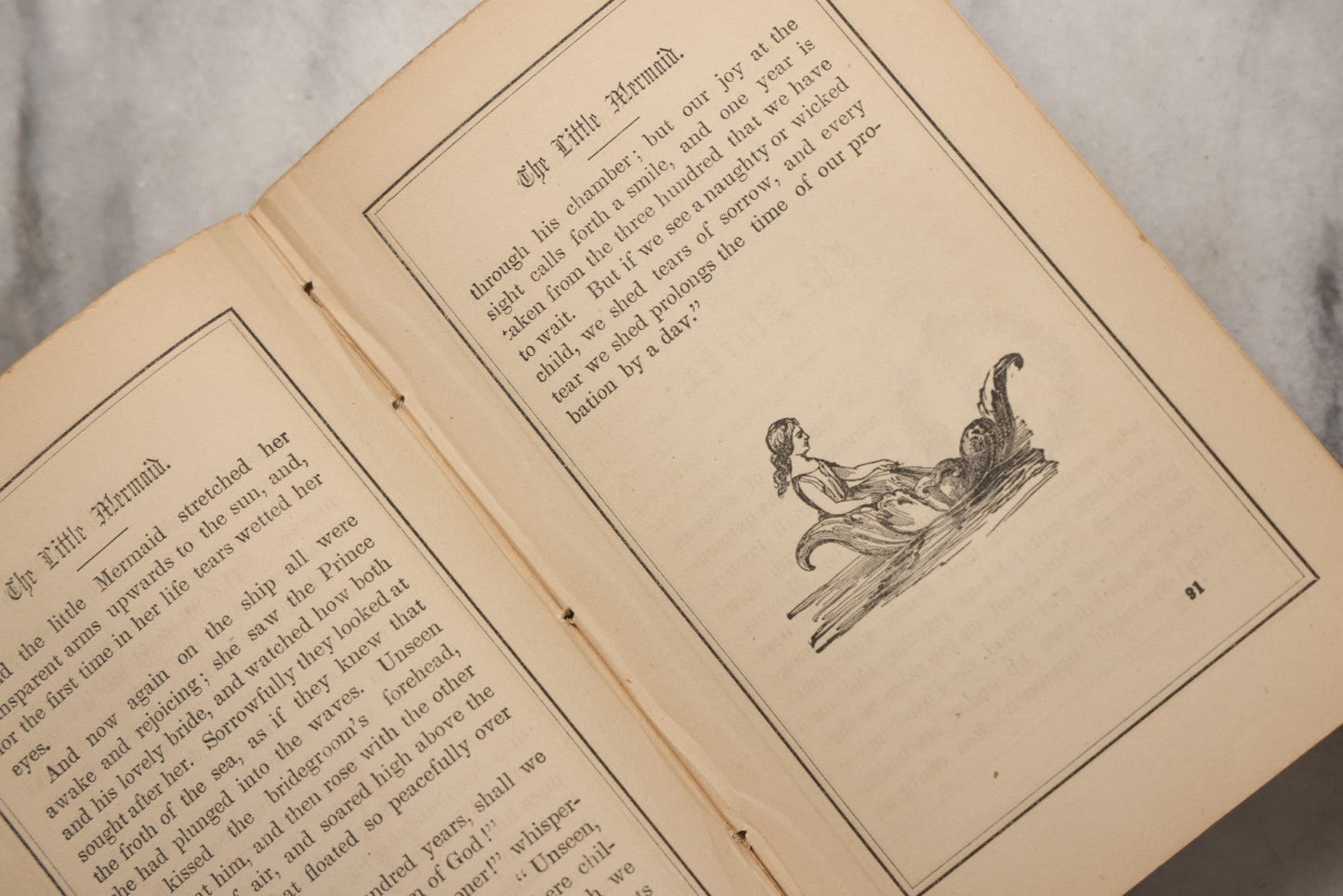 Lot 156 - "Wonderful Tales From Denmark" Antique Illustrated Children's Book By Hans Andersen, Illustrated, Published By James Miller, Broadway, 1864