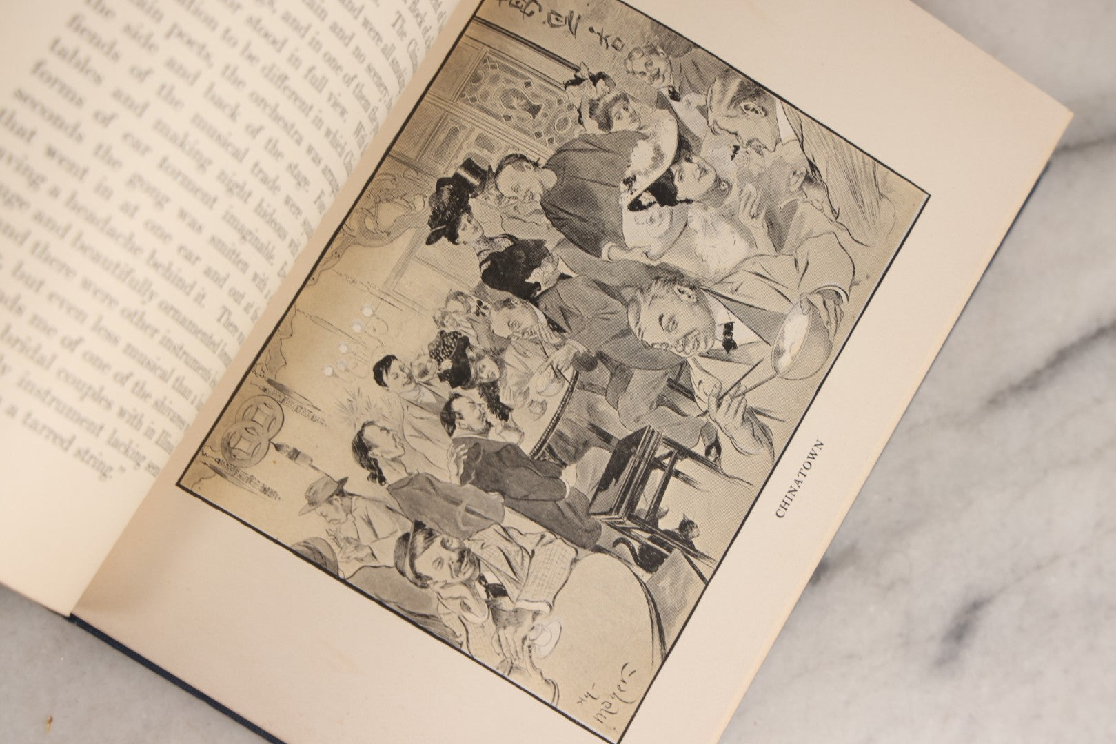Lot 157 - "The Real New York" Antique Illustrated Cultural Commentary Book By Rupert Hughes, Drawings By Hy. Mayer, Published By The Smart Set Publishing Company, New York, New York, 1904
