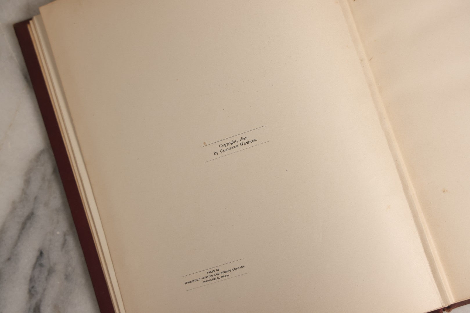 Lot 158 - "Idyls Of Old New England" Antique Poetry Book By Clarence Hawkes, Illustrated By R. Lionel De Lisser And Bessie W. Bell, Published By Picturesque Publishing Co., Northampton, Massachusetts, 1897