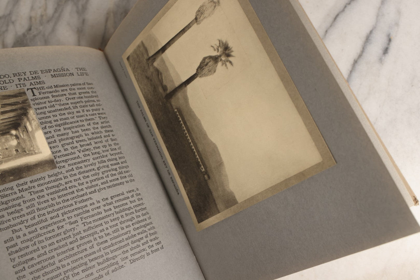 Lot 159 - "The Old Spanish Missions Of California" Antique Illustrated Exlib Architectural And Historical Book By Paul Elder, Tipped In Illustrations, Published By Paul Elder And Company, San Francisco, California, 1913