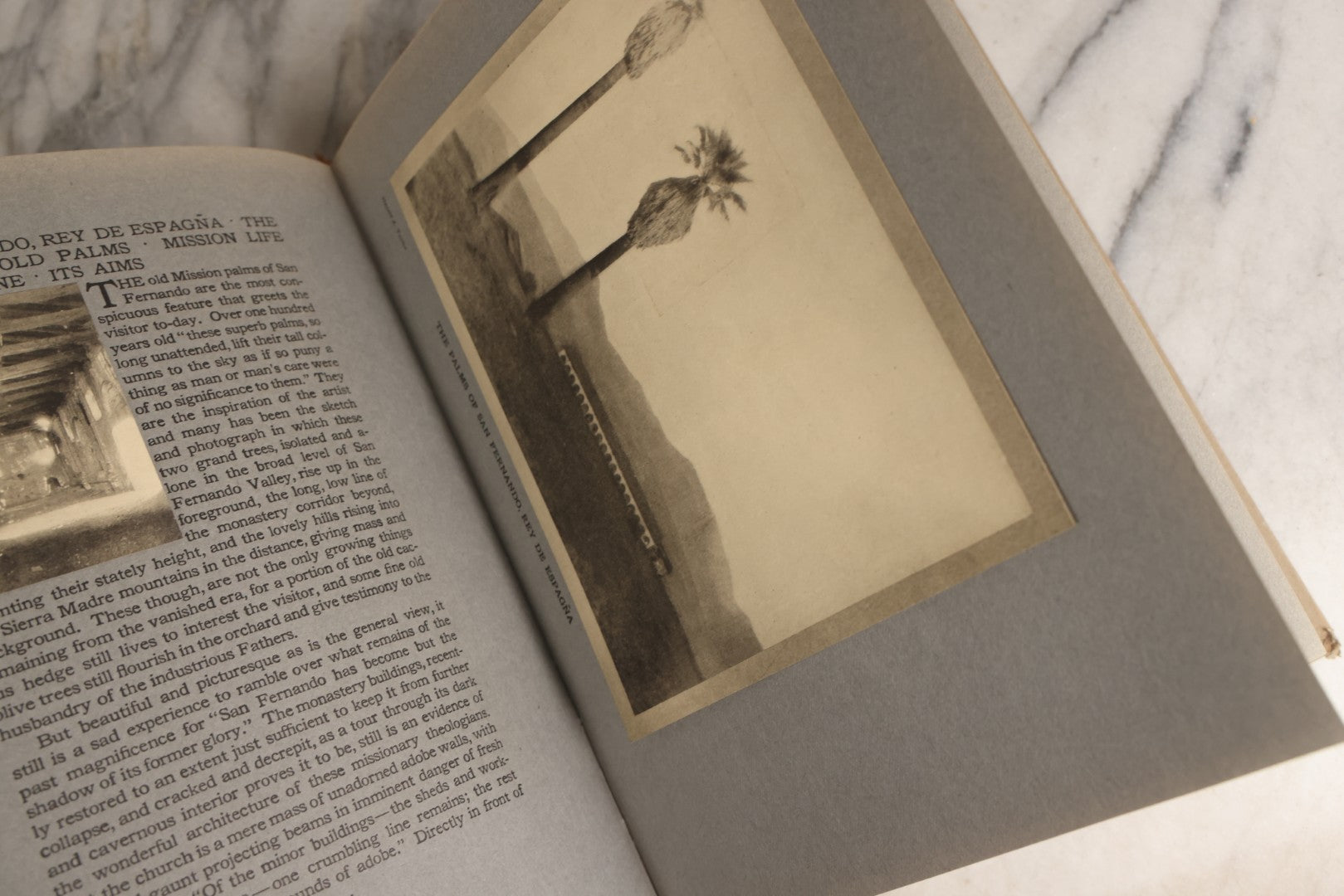 Lot 159 - "The Old Spanish Missions Of California" Antique Illustrated Exlib Architectural And Historical Book By Paul Elder, Tipped In Illustrations, Published By Paul Elder And Company, San Francisco, California, 1913