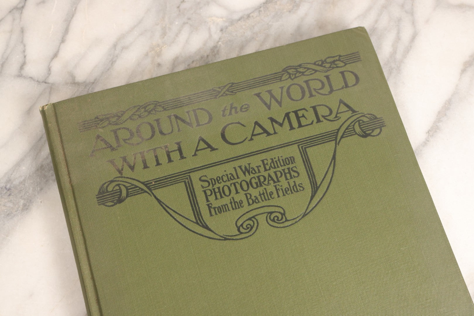 Lot 160 - "Around The World With A Camera" Antique Special War Edition Photographic Book, Edited By Edgar Forbes, Published By Leslie-Judge Company, New York City, 1921