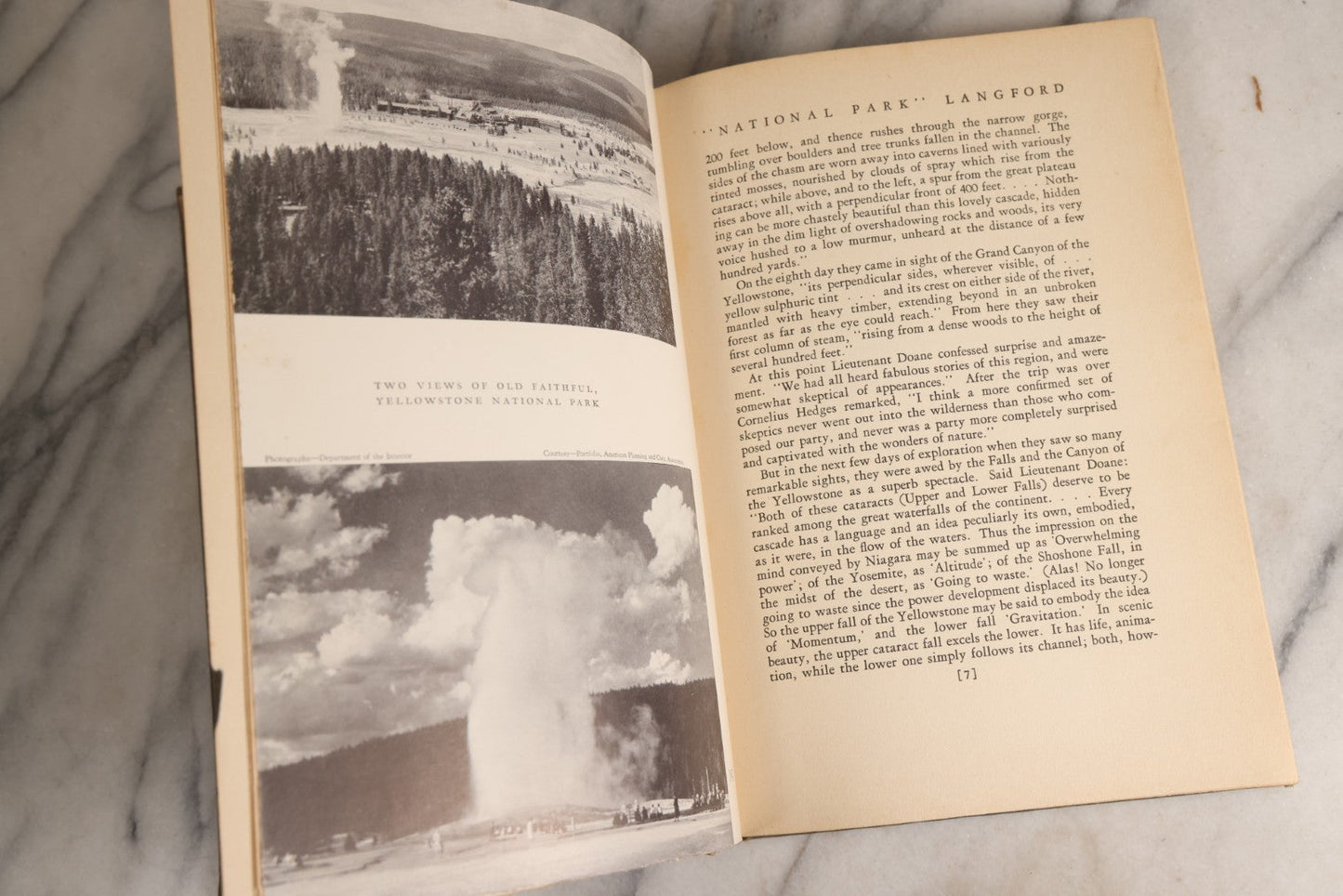 Lot 161 - "Romance Of The National Parks" Vintage Illustrated Exlib American History Book By Harlean James, Published By The Macmillan Company, New York, 1939