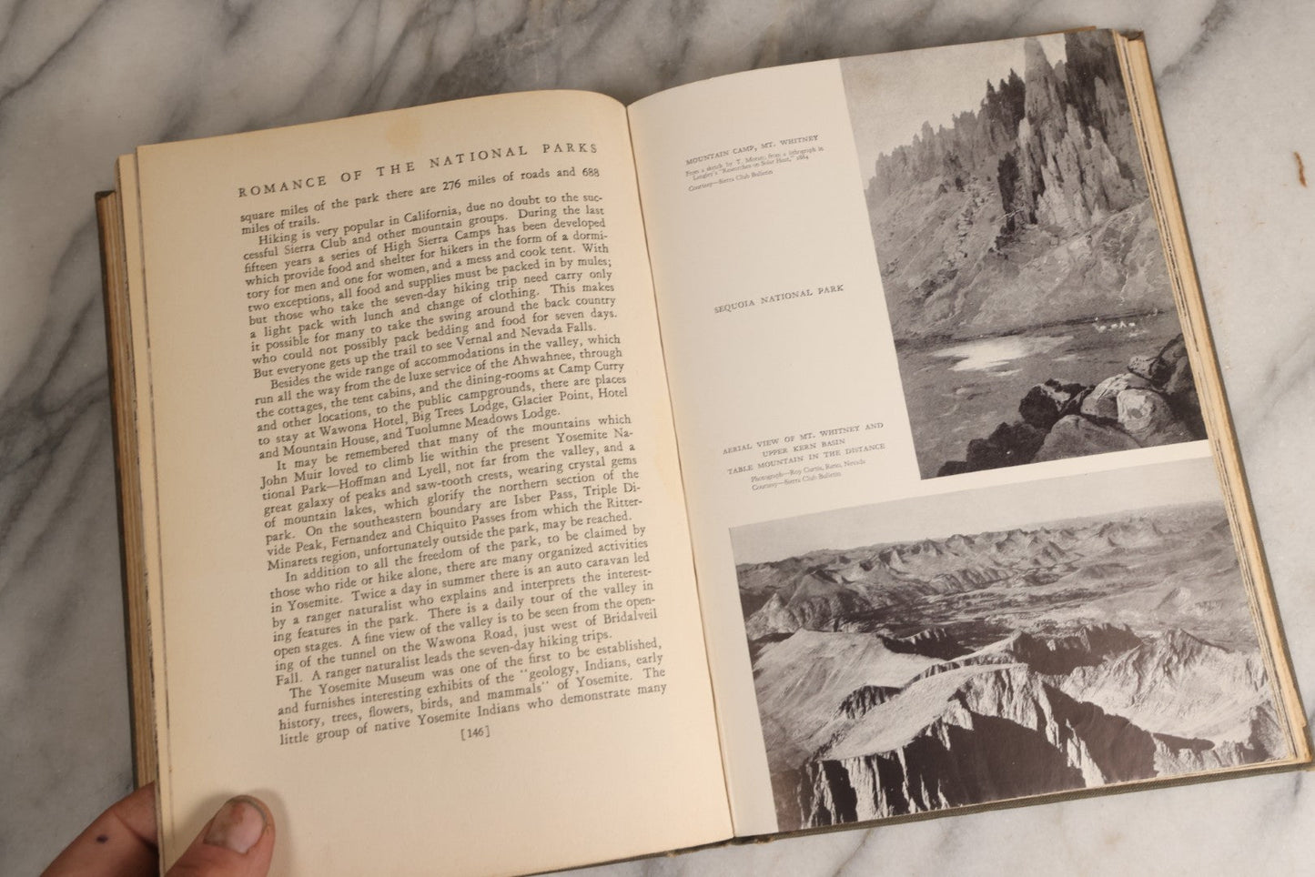 Lot 161 - "Romance Of The National Parks" Vintage Illustrated Exlib American History Book By Harlean James, Published By The Macmillan Company, New York, 1939