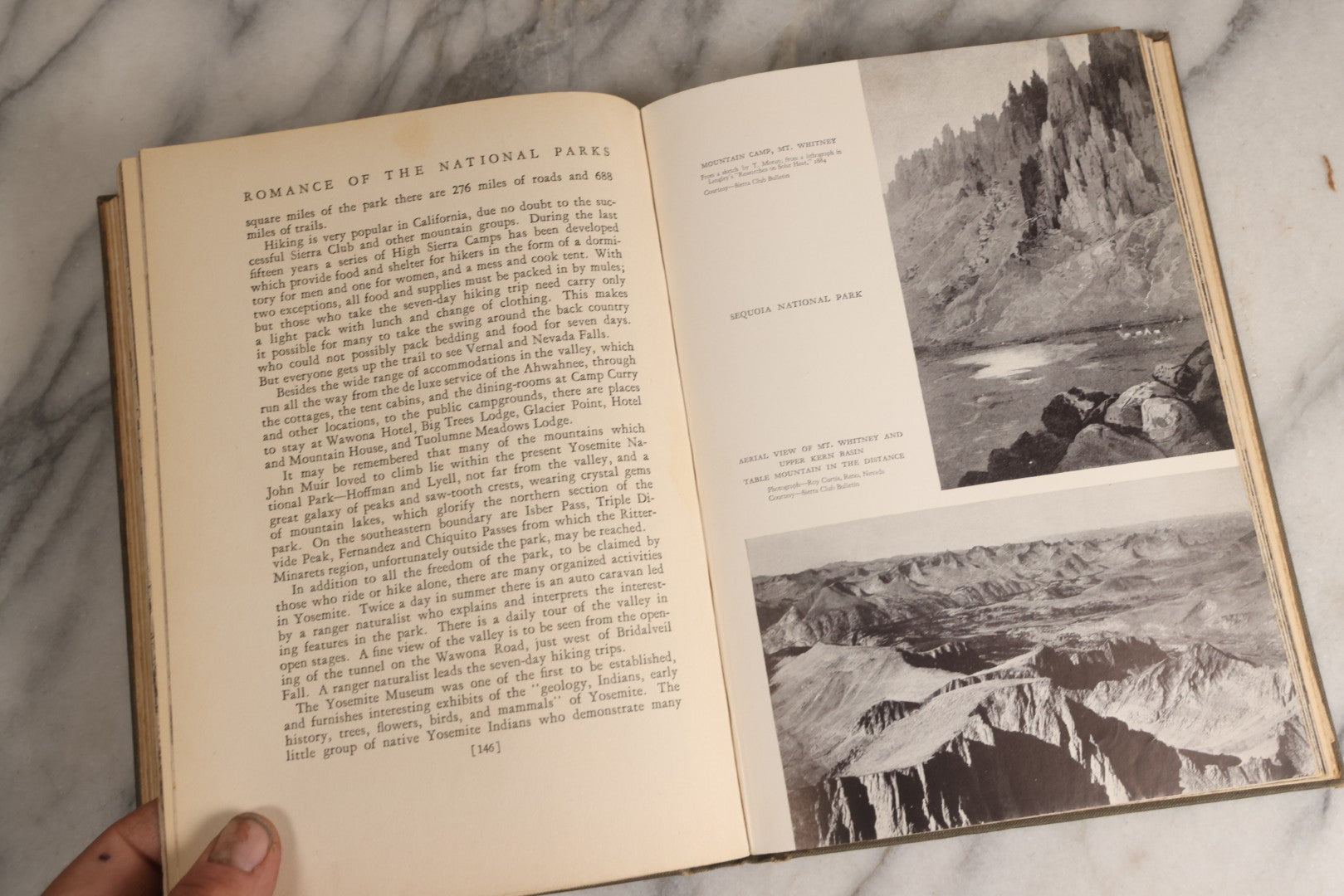 Lot 161 - "Romance Of The National Parks" Vintage Illustrated Exlib American History Book By Harlean James, Published By The Macmillan Company, New York, 1939