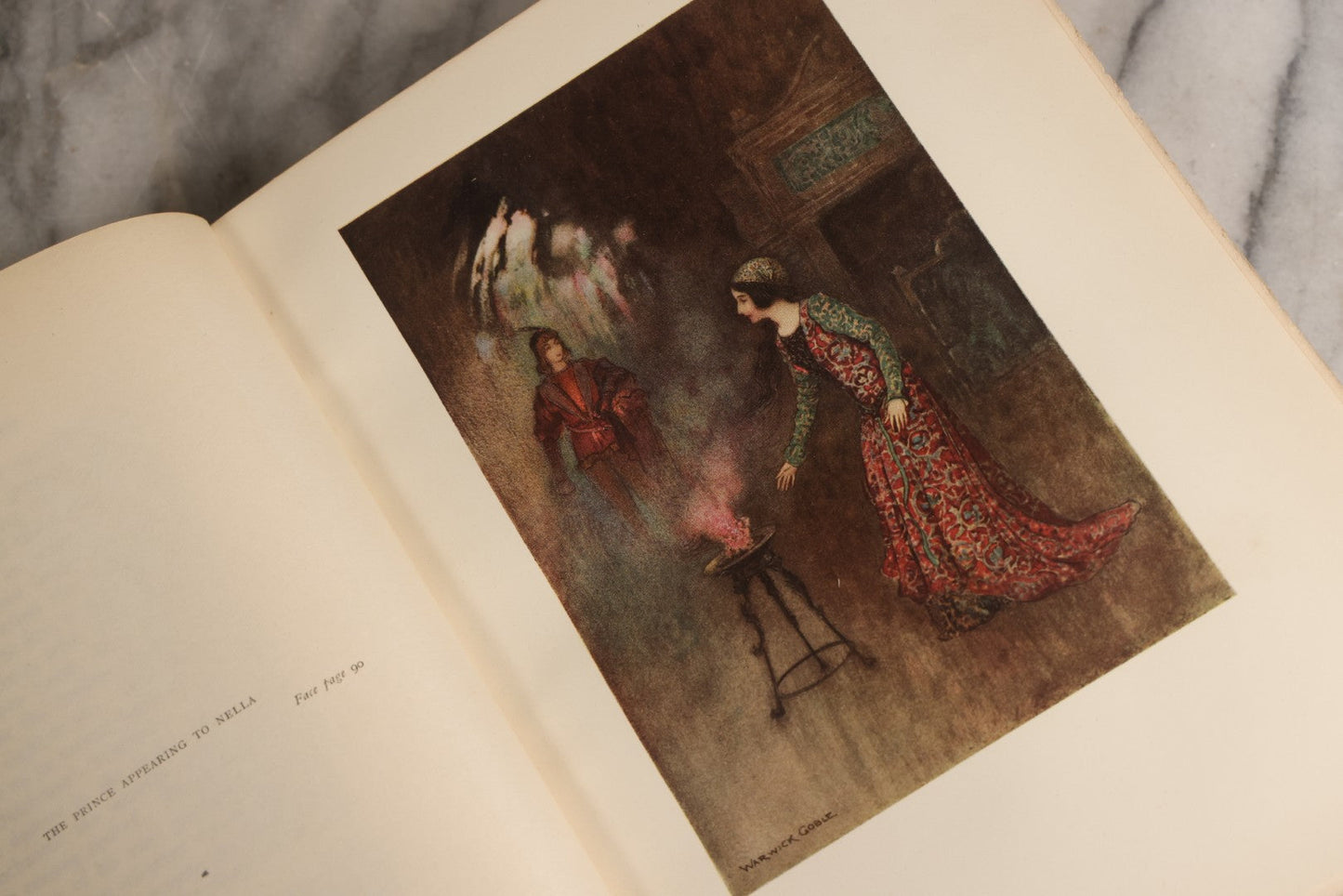 Lot 162 - "Stories From The Pentamerone" Antique Illustrated Book By Giambattista Basile, Selected And Edited By E. F. Strange, Illustrated By Warwick Goble, Published By Macmillan And Co., Limited, 1911