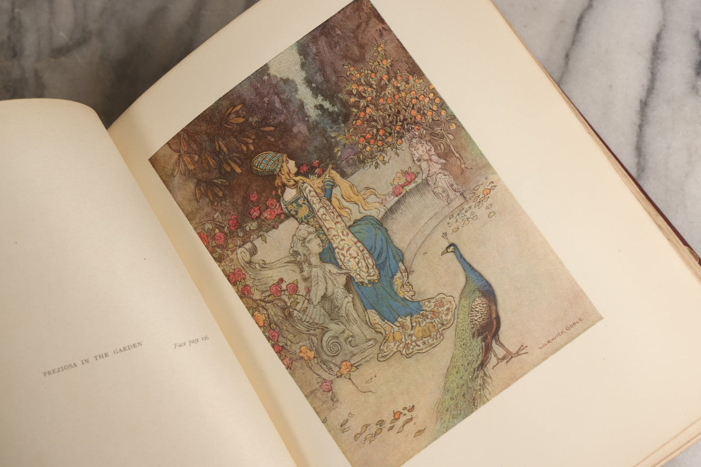 Lot 162 - "Stories From The Pentamerone" Antique Illustrated Book By Giambattista Basile, Selected And Edited By E. F. Strange, Illustrated By Warwick Goble, Published By Macmillan And Co., Limited, 1911