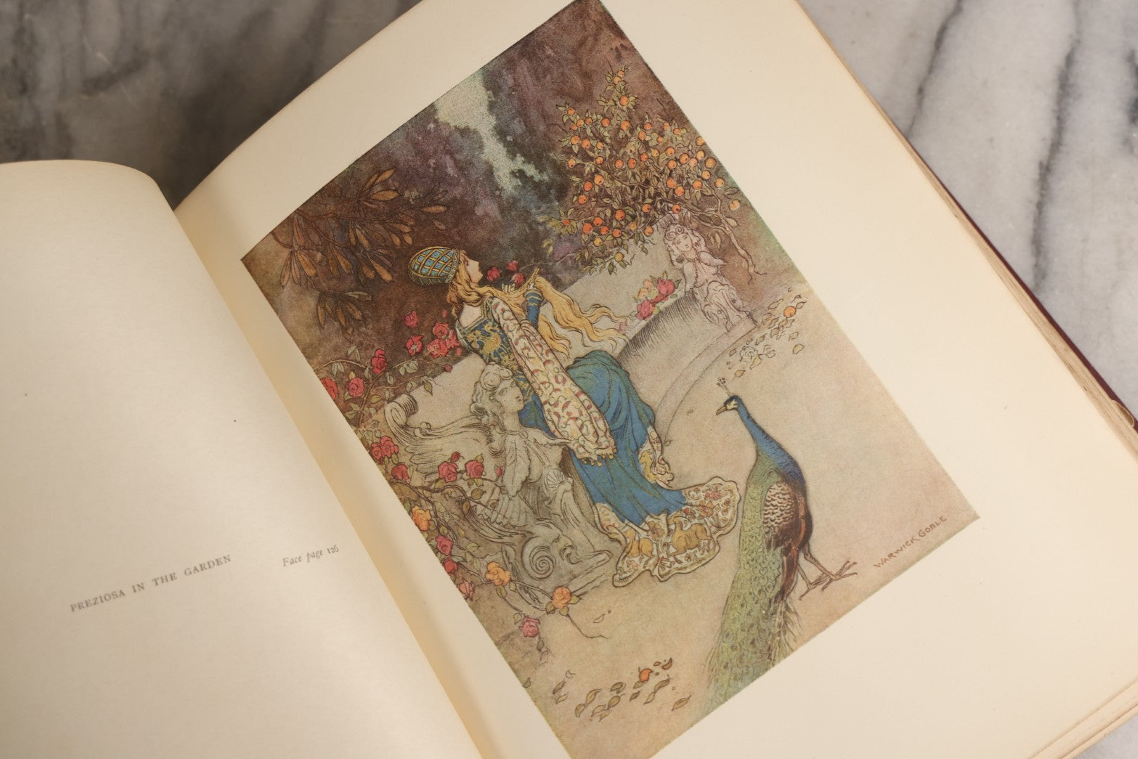 Lot 162 - "Stories From The Pentamerone" Antique Illustrated Book By Giambattista Basile, Selected And Edited By E. F. Strange, Illustrated By Warwick Goble, Published By Macmillan And Co., Limited, 1911
