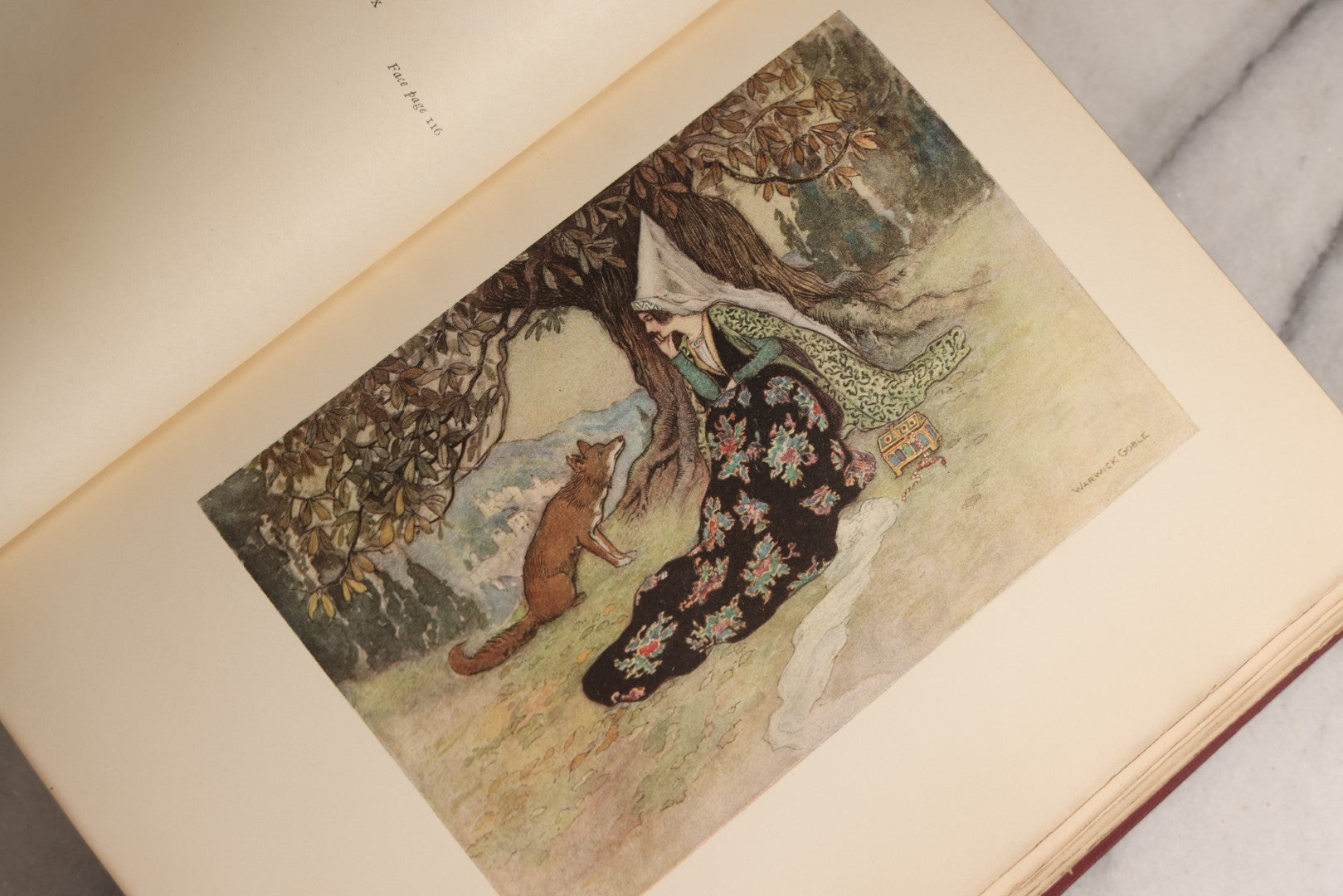 Lot 162 - "Stories From The Pentamerone" Antique Illustrated Book By Giambattista Basile, Selected And Edited By E. F. Strange, Illustrated By Warwick Goble, Published By Macmillan And Co., Limited, 1911